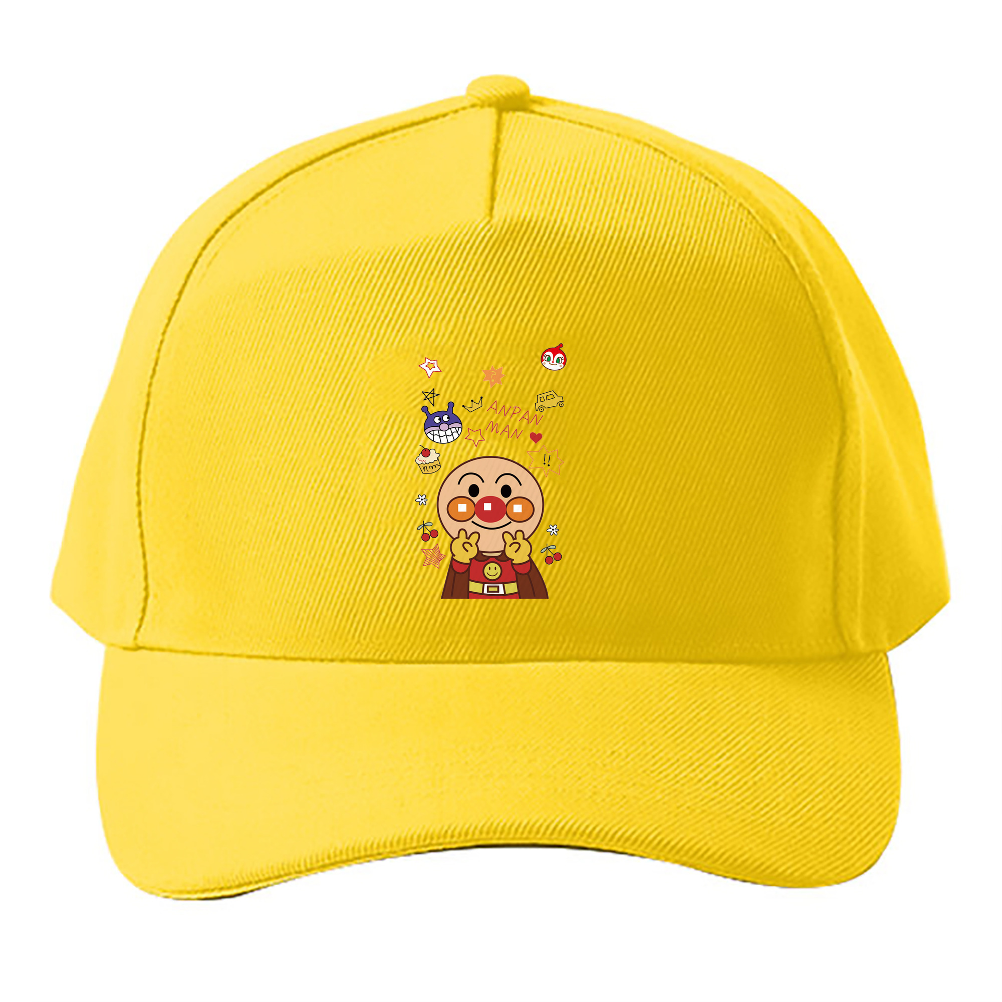 （画像用） アンパンマン Anpanman ベースボールキャップ 綿100％ 男女兼用 帽子 スポーツ
